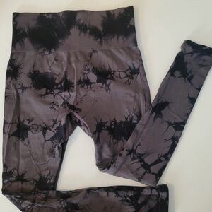 High Waisted Grey Coutouring Legging